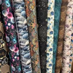 Designer vízálló szövet: Barna varázsmandalás