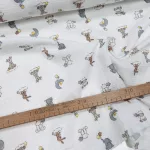 Világos alapon holdas-elefántos-macis duplagéz