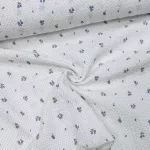 Pöttyös alapon kisvirágos duplagéz