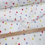 Színes vidám pöttyös duplagéz