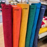 Napsárga melíros egyszínű dekortextil (Edgar 201)