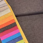Csokibarna melíros egyszínű dekortextil (Edgar 902)