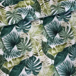 Esőerdei pálmaleveles dekortextil (TH)