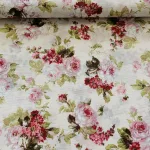 Dédnagymamám rózsái (közepes méretű rózsás) dekortextil (A)