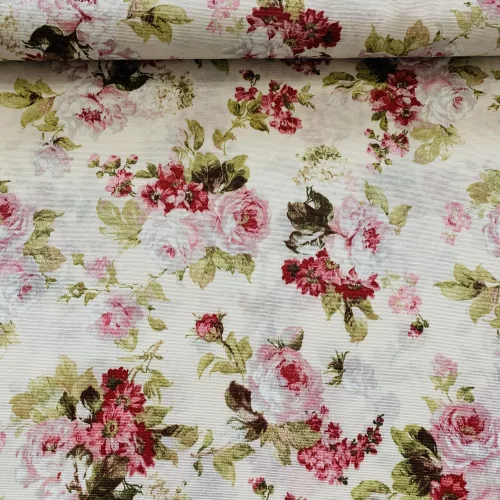 Dédnagymamám rózsái (közepes méretű rózsás) dekortextil (A)