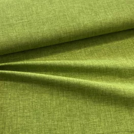 Zöld melíros egyszínű dekortextil (Edgar 701 c41)