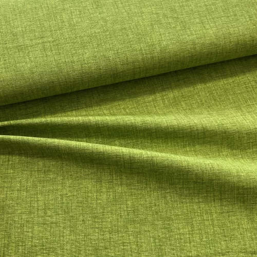 Zöld melíros egyszínű dekortextil (Edgar 701 c41)