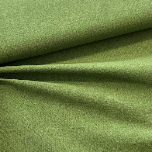 Fűzöld melíros egyszínű dekortextil (Aba c52)