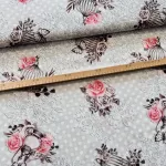 H. szürke-fehér pöttyös a. rózsás-kalickás dekortextil