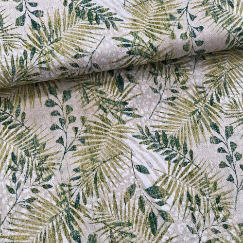 0,35 m EGYBEN KÉRHETŐ Natúros a. leveles-pálmaleveles dekortextil
