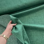 Fenyőzöld melíros dekortextil (Edgar C-702)
