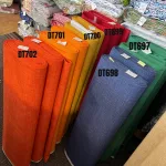 Fenyőzöld melíros dekortextil (Edgar C-702)