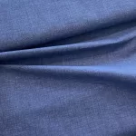 Indigókék melíros egyszínű dekortextil (Edgar 602)