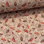 TOP TERMÉK: Őszies piros kalapos gombás dekortextil