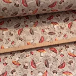 TOP TERMÉK: Őszies piros kalapos gombás dekortextil