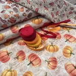 TOP TERMÉK: Őszies piros kalapos gombás dekortextil