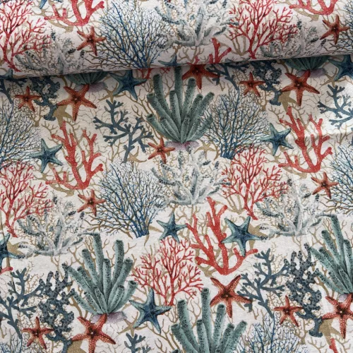 Korallzárony dekortextil