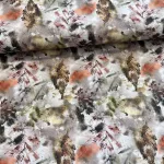 Akvarelles őszi faleveles dekortextil (TH25)