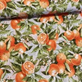 0,5 m EGYBEN KÉRHETŐ Narancs liget dekortextil (A)