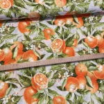 Narancs liget dekortextil (A)