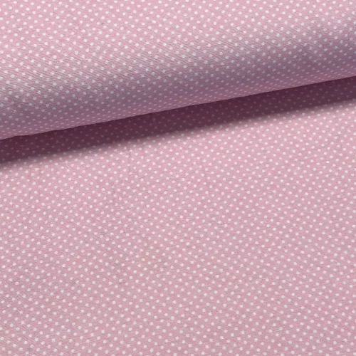 Halványrózsaszín a. kispöttyös dekortextil (digitálisan nyomott)