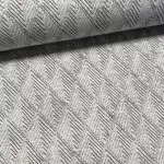 Szürkés-bézs rombusz mintás dekortextil (digitálisan nyomott)