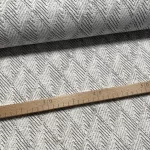 Szürkés-bézs rombusz mintás dekortextil (digitálisan nyomott)