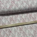 Pirosas rombusz mintás dekortextil (digitálisan nyomott)