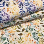 Vízikert: sárga-zöldes dekortextil (digitálisan nyomott)