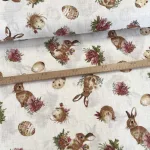 0.41 m EGYBEN KÉRHETŐ Nyuszis-tojásos húsvéti dekortextil (A)