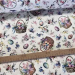 Húsvéti tojások a kosárban dekortextil