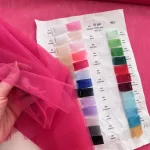 Ciklámen fátyol tüll (300 cm széles) (85)