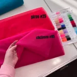 Piros fátyol tüll (300 cm széles) (25)