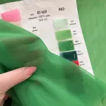 Benetton zöld fátyol tüll (300 cm széles) (84)