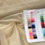 1,1 m EGYBEN KÉRHETŐ Drapp fátyol tüll (300 cm széles) (#4)