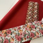 Piros erős (vízhatlan, UV-álló) gyöngyvászon (#25 300D)