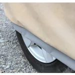 Sötét drapp erős (vízhatlan, UV-álló) gyöngyvászon (#94 600/300D)