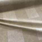 Vízálló impregnált dekortextil: Natúr alapon négyzetes-halvány mintás