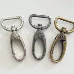 Prémium fém karabiner forgós fejjel (2 cm-es) több színben