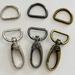 Prémium fém karabiner forgós fejjel (2 cm-es) több színben