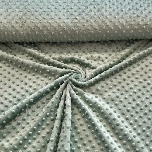 Zsálya zöld minky plüss