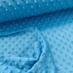 Türkizkék minky plüss (#71)