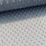 Világos szürke minky plüss (#34)