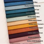 Modoo (Állatbarát, Easy clean) könnyen tisztítható mikrobársony bútorszövet - 22 fajta színben