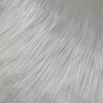 Fehér hosszúszőrű műszőrme 20*150 cm-es csíkokra szabva