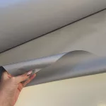 Világos szürke egyszínű vízálló szövet #1