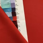 Piros panama (minimatt) szövet (#25)