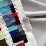 Világos szürke panama (minimatt) szövet (#1000)