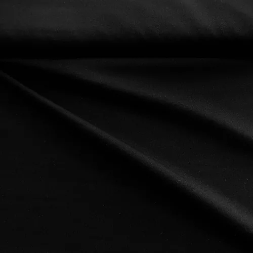 300 cm széles Fekete panama (minimatt) szövet