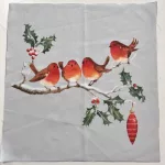 EXTRA AKCIÓS: Téli (karácsonyi) madárkás panel (44*44 cm)